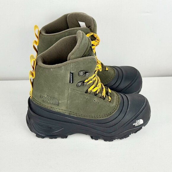 Unisex Kids 4 - The North Face Chilkat V Lace WATERPROOF WINTER/SNOW Boots - Picture 2 of 8